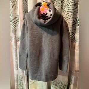 Grey Cowl Sweatshirt